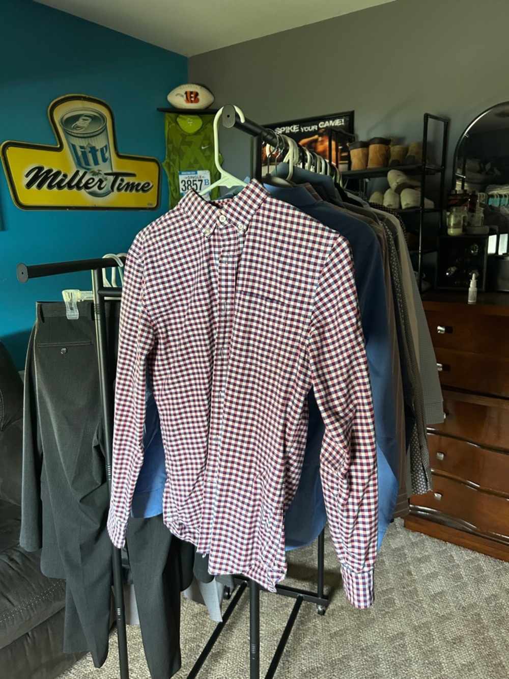 Banana Republic Plaid Dress shirt